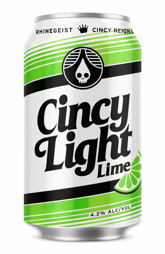 CincyLight_Lime_12oz_Render - Cincy Light Lager, A Rhinegeist + Cincy Reigns Collaboration